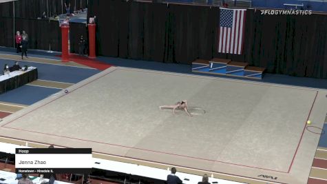 Jenna Zhao - Hoop - 2021 Rhythmic Elite Qualifier