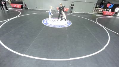 69 lbs Champ. Round 2 - Adaline Duarte, Rough House Wrestling vs Evelyn Nelms, MTC - MANTANONA TRAINING CENTER