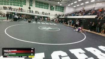 190 lbs Champ. Round 1 - Cale Dauwen, Pinedale vs Mack Buckner, Thermopolis