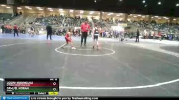 82 lbs Cons. Round 4 - Josiah Rodriguez, Othello Wrestling Club vs Samuel Moran, NWWC