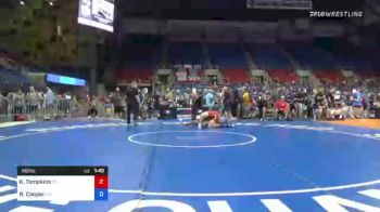 182 lbs Round Of 64 - Karson Tompkins, Texas vs Rico Cooper, Minnesota