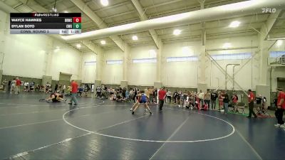 96 lbs Cons. Round 3 - Wayce Hawkes, Bear River Wrestling Club vs Dylan Soto, Champions Wrestling Club