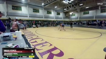 125 lbs Cons. Round 3 - Brock Stortz, Northeast Iowa Wrestling Club vs Broderyk Mohl, Beulah-Hazen