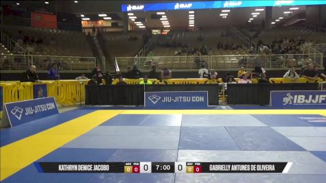 Gabrielly Antunes De Oliveira vs Kathryn Denice Jacobo 2025 Pan Jiu Jitsu IBJJF Championship