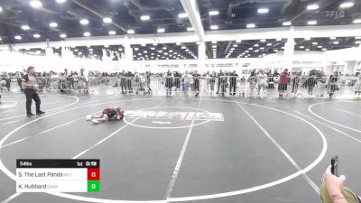 54 lbs Consi Of 4 - Sariah The Last Panda, No Team vs Kate Hubbard, Ganado WC