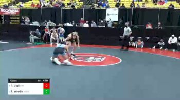 138 lbs Semifinal - Ryan Vigil, Unattached 8 vs River Wardle, Unattached 110