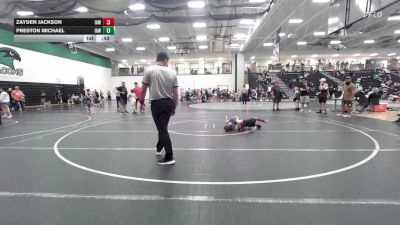 60 lbs 3rd Place Match - Preston Michael, Immortal Athletics WC vs Zayden Jackson, Immortal Athletics WC