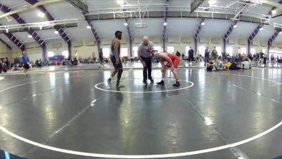 125 lbs Cons. Round 4 - Adam Gelman, Unattached vs Pepper Martin, UPJ Unattached