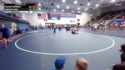 138 lbs Semifinal - Paxton Stienmetz, Sage Valley Jr High vs Weston Ottem, Douglas Middle School
