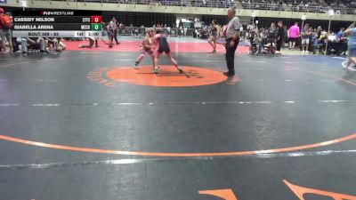 93 lbs Consolation - Cassidy Nelson, Effort vs Giabella Arena, Mechanicsburg