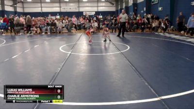 45 lbs Cons. Semi - Charlie Armstrong, Sublime Wrestling Academy vs Lukas Williams, Middleton Wrestling Club