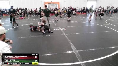 75 lbs Cons. Round 2 - Tripp Lytle, Summerville Takedown vs Alandra Campoalegre, Cobra Wrestling Club