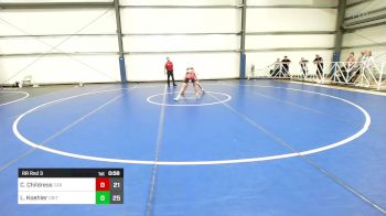 100 lbs Rr Rnd 3 - Calan Childress, Cali Red vs Lucas Koehler, Grit Mat Club Blue