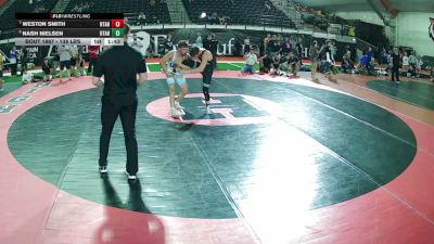 138 lbs Cons. Semis - Weston Smith, Utah vs Nash Nielsen, Utah