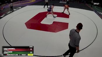 Champ. Round 1 - Cale Buss, Burwell vs Colt Gosnell, Maxwell