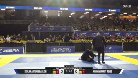 Skylar Autumn Barlion vs Naomi Vianney Reyes 2026 Pan Kids Jiu-Jitsu IBJJF Championship