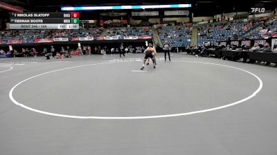 149 lbs Cons. Round 2 - 7 Nikolas Slatoff, Baker vs Tiernan Boots, Marian