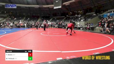 108 lbs Round Of 32 - Te`Jon Beals, Victory Elite Wrestling vs Westin Pollock, Owasso Takedown Club