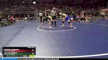 3 lbs Champ. Round 1 - Carter Freeman, Waukee Northwest vs Payton Bright, Ankeny Centennial