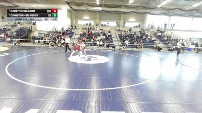 165 lbs Semifinal - Christopher Reddy, Ithaca vs Gabe Thomasson, Springfield