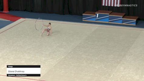 Diana Chukhray - Hoop - 2021 Rhythmic Elite Qualifier