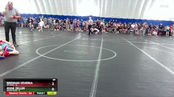 84 lbs Round 2 (8 Team) - Brennan Veverka, CP Elite vs Eddie Zeller, Killer Elite