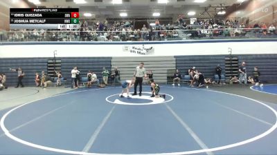 63 lbs Champ. Round 1 - Joshua Metcalf, Hawk Wrestling Club vs Idris Quezada, Sublime Wrestling Academy
