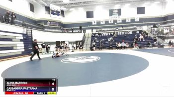 115 lbs Round 1 (4 Team) - Alina Bardoni, Gold Rush vs Cassandra Pastrana, Utah 2