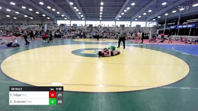 142 lbs Rr Rnd 2 - Francesco Edgar, Elite NJ MS Black vs Cole Trzeciak, Pursuit Wrestling Academy