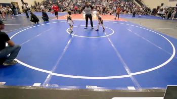 52 lbs Semifinal - Hudson Vanover, Salina Wrestling Club vs Oakes Benton, Team Conquer Wrestling