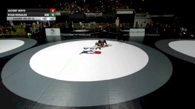92 lbs Champ. Rd Of 32 - Ryan Rosales, Southwest Stallions Wrestling Club vs Jacoby Boyd