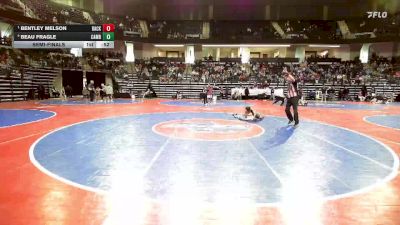 79 lbs Semifinal - Bentley Melson, Backyard Brawlers Wrestling Club vs Beau Fragle, Cambridge Bears Youth Wrestling