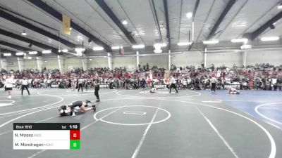 109 lbs Round Of 16 - Nataly Moses, Badlands WC vs Makiya Mondragon, Monte Vista Takedown Club