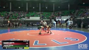 1A-4A 157 Cons. Round 1 - Tanner Mertel, Cherokee County vs Jaeson Bucio, St. John Paul II