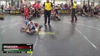 64 lbs Round 4 (6 Team) - BrocLee Butman, Untouchables Purple vs Mason Pasternak, Stallers Elite