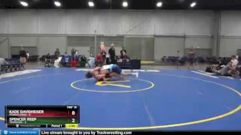 285 lbs Round 1 (8 Team) - Davis Pickett, Utah vs Joshua Terrill, Michigan Blue