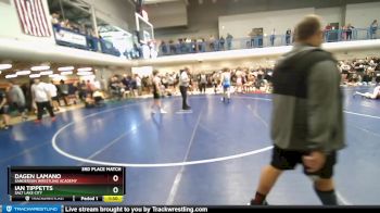132 lbs 3rd Place Match - Ian Tippetts, Salt Lake City vs Dagen Lamano, Sanderson Wrestling Academy