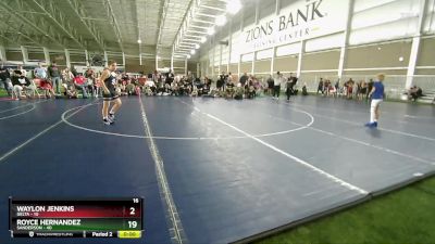 110 lbs Semis & 1st Wrestleback (8 Team) - Markus Reyes-Galdamez, Sanderson vs Jace Lake, Delta