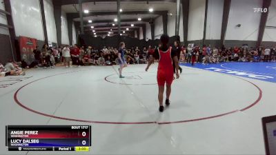 115 lbs Cons. Semi - Angie Perez, Washington vs Lucy Dalseg, Washington