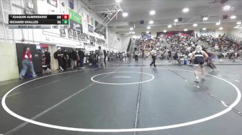 157 lbs Champ. Round 2 - Joaquin Almendariz, Arroyo vs Richard Uvalles, Valencia/Placentia