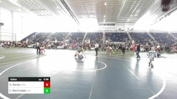 132 lbs Quarterfinal - Gavin Handy, Grindhouse WC vs Connor Martindale, 4 Corners Underground