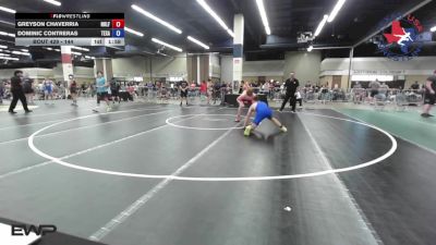 144 lbs Consi Of 8 #2 - Greyson Chaverria, Nolfpack Wrestling Academy vs Dominic Contreras, Texas