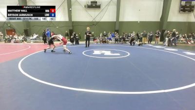 U14 FK - 100 lbs Quarters - Matthew Hall, Whatcom Wrestling Academy vs Bryson Jarmusch, Lake Stevens Wrestling Club