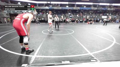 163 lbs Consi Of 4 - William (Mason) Hance, Webb City Youth Wrestling vs Ryan Hogue, Black Ops
