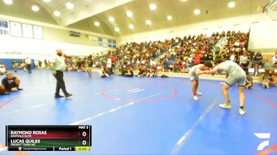 144 lbs Cons. Round 1 - Lucas Quiles, Freight Train WC vs Raymond Rosas, Eastvale Elite