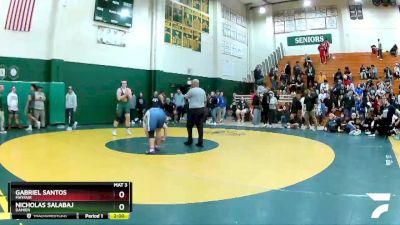 220 lbs Quarterfinal - Nicholas Salabaj, Damien vs Gabriel Santos, Mayfair