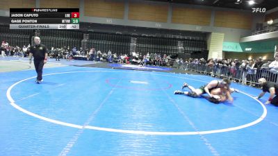 120 lbs Consi Of 8 #2 - Easton Olson, Riverton vs Logan Dellow, Pomona