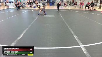 76 lbs Round 1 (6 Team) - Gennaro Calvani, Riverheads vs Carson Eslinger, Midlothian Miners