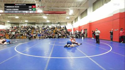 165 lbs Quarterfinal - Brendan Egan, Londonderry vs Jason O'Brien, Timberlane