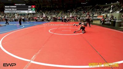 60 lbs Consi Of 16 #1 - Noah Torres, Standfast vs Taliyah Tells, Salem Elite Mat Club